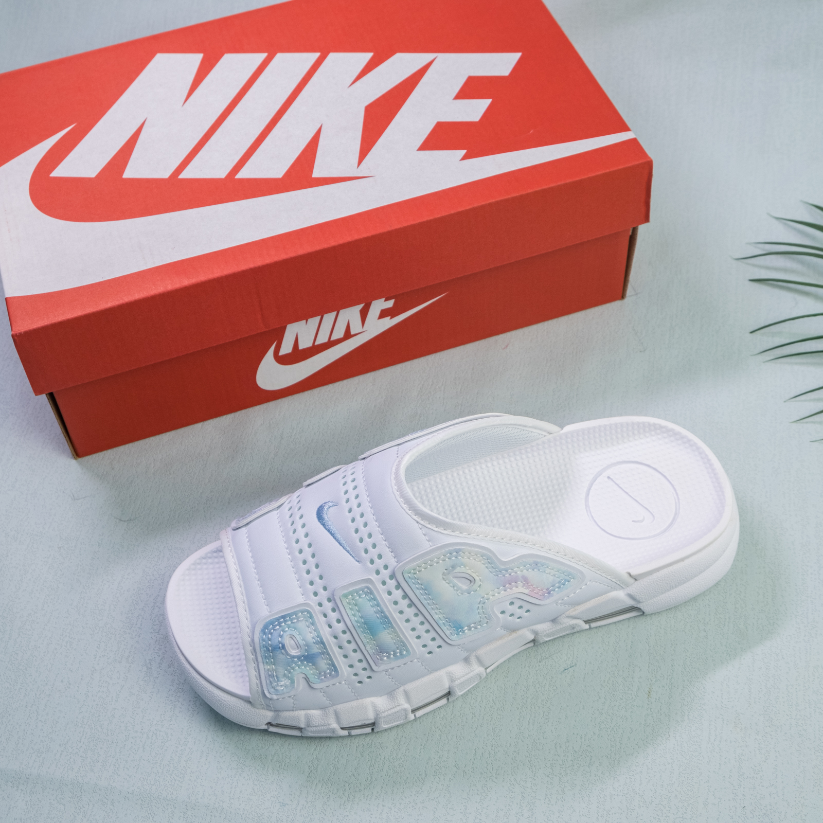 Men's Air Slippers White 003 Men's Air Slippers White 003